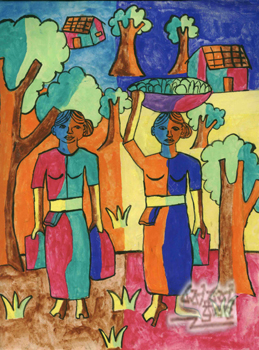 Basket woman - 1998