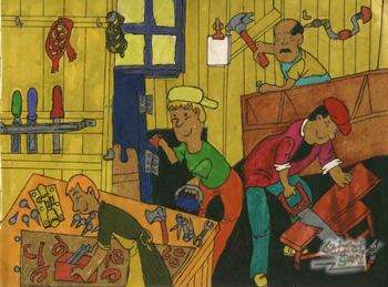 Carpenter's shed - 2001