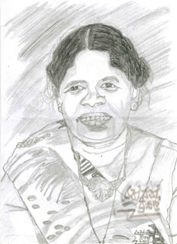 His grandmother - 2005